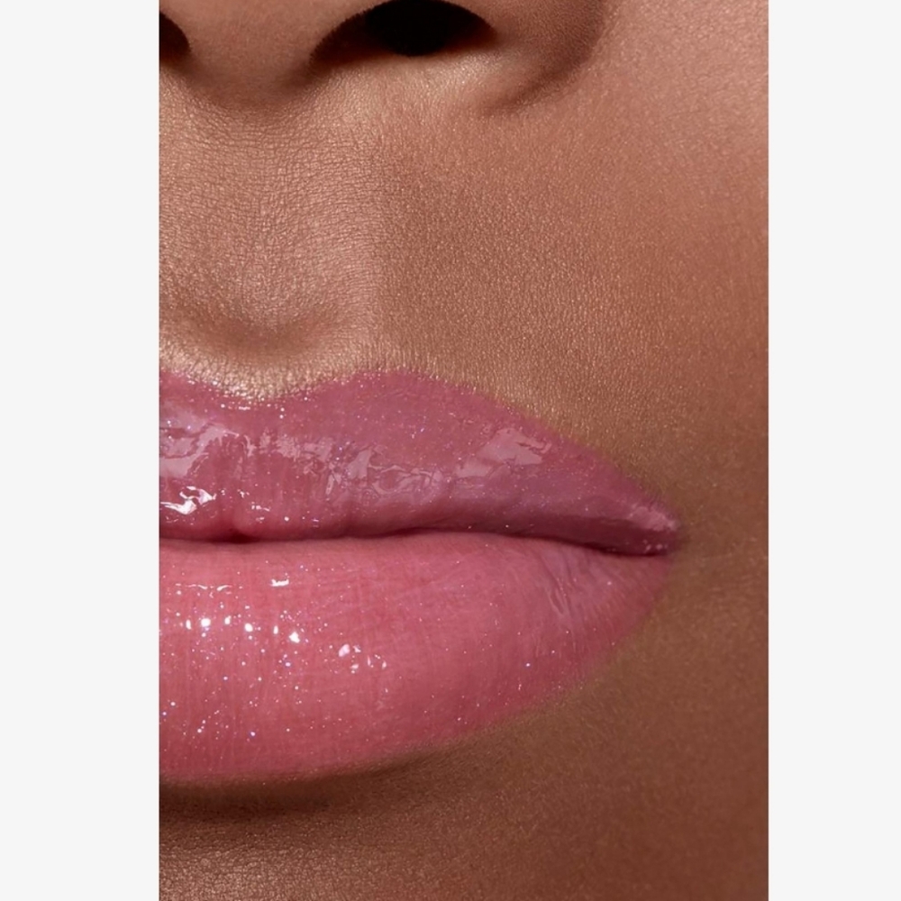 CHANEL Rouge Coco Gloss Moisturizing Glossimer in 728 Rose Pulpe AUTHENTIC - Picture 7 of 16